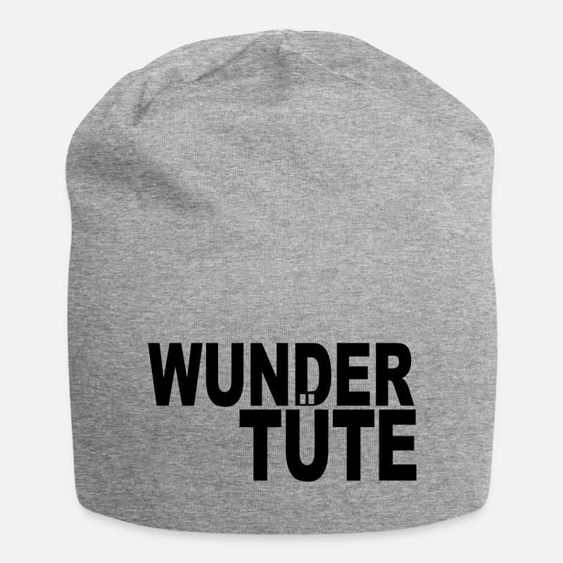 Wundertüte - Jersey-Beanie - Grau meliert