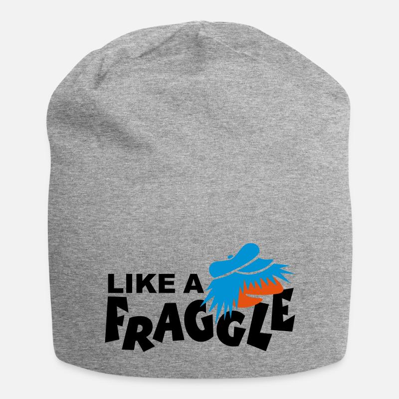 LIKE A Fraggle - Jersey Beanie - heather grey