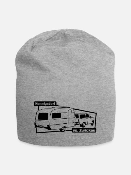Qek Junior vs Trabi Queck - Jersey-Beanie - Grau meliert