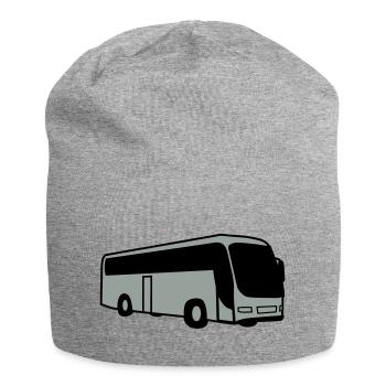 bus Busfahrer - Jersey-Beanie - Grau meliert - Vorne