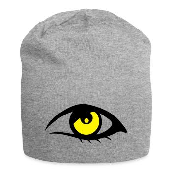 Auge Auge Auge 1906 - Jersey-Beanie - Grau meliert - Vorne