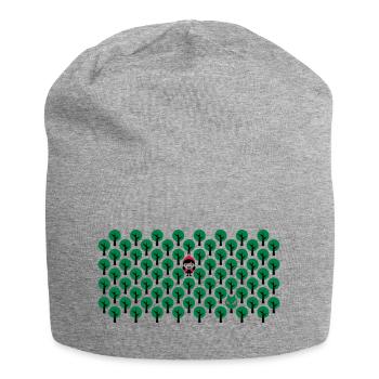 Fairy Tales - - Fairytale - Rotkaeppchen Wolf - - Bonnet en jersey - gris chiné - Devant