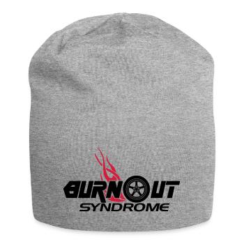 Burnout syndrome - Jersey-Beanie - Grau meliert - Vorne
