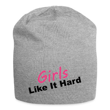 Girls - Jersey Beanie - heather grey - Front
