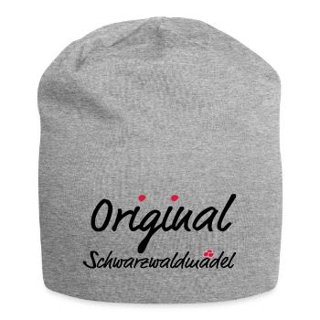 Original Schwarzwaldmädel - Jersey-Beanie - Grau meliert - Vorne