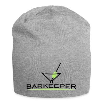Barkeeper (h, 2c) - Jersey Beanie - heather grey - Front