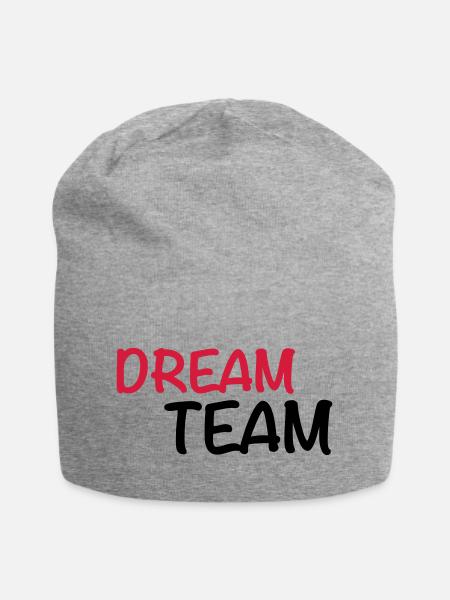 Dream Team - Bonnet en jersey - gris chiné