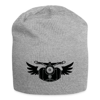 moped schwalbe - Jersey-Beanie - Grau meliert - Vorne