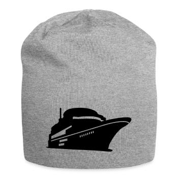 Boot - Jersey-Beanie - Grau meliert - Vorne