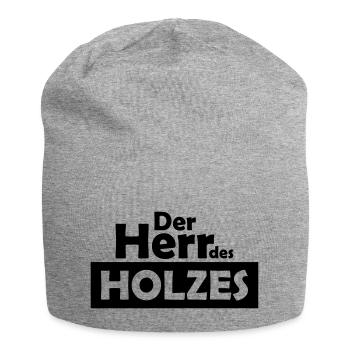 der herr des holzes - Jersey-Beanie - Grau meliert - Vorne
