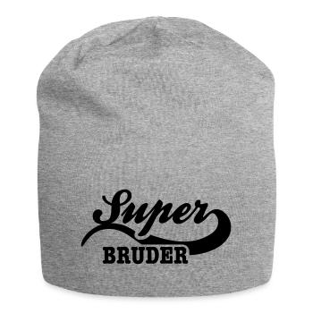 bruder - Jersey-Beanie - Grau meliert - Vorne