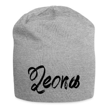 Leona - Bonnet en jersey - gris chiné - Devant
