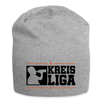 kreis liga trinken - Jersey-Beanie - Grau meliert - Vorne