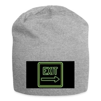 Exit - Jersey-Beanie - Grau meliert - Vorne