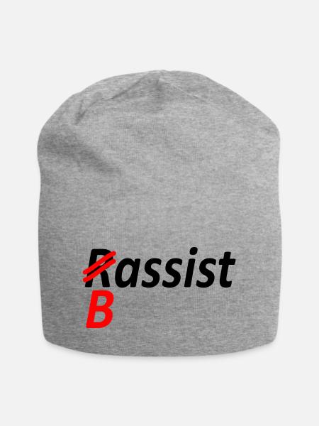 Bassist-Rechtschreibfehler Version 1-Satire - Jersey-Beanie - Grau meliert