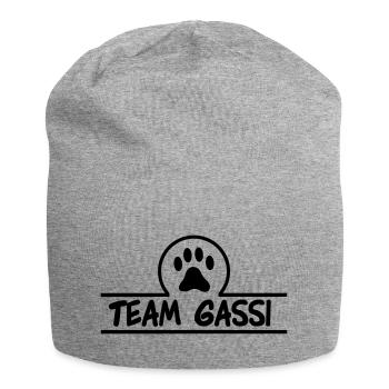 team gassi 01 - Jersey-Beanie - Grau meliert - Vorne