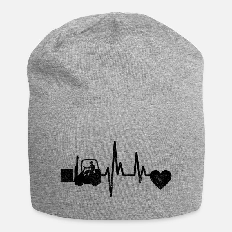 Warehouse logistics Heartbeat Logistics Warehouse workers - Jersey Beanie - heather grey