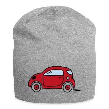 Voiture - Bonnet en jersey - gris chiné - Devant