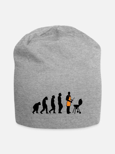 EVOLUTION GRILL - Jersey-Beanie - Grau meliert