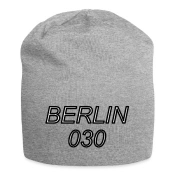 BERLIN 030 - Bonnet en jersey - gris chiné - Devant