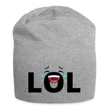lol - Bonnet en jersey - gris chiné - Devant