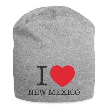 I Love mexico | I Love MX | I Heart mexico - Jersey Beanie - heather grey - Front