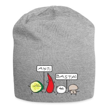 Anti Basta - Bonnet en jersey - gris chiné - Devant