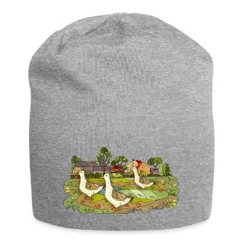 Canard - Bonnet en jersey - gris chiné - Devant