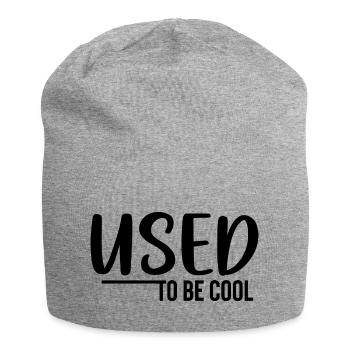 Used to Be Cool - Jersey Beanie - heather grey - Front