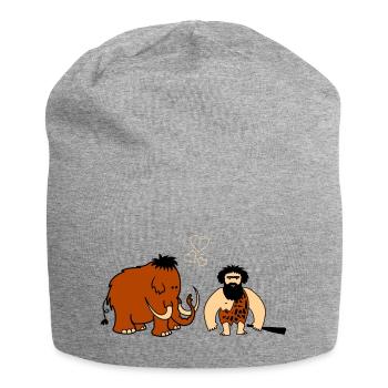 Mammouth Caveman Love - Bonnet en jersey - gris chiné - Devant