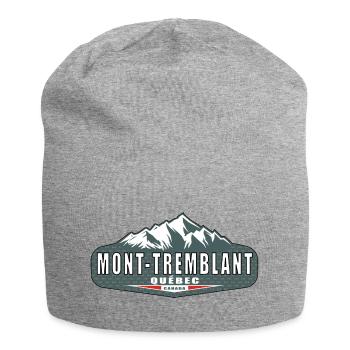 Mont-Tremblant Québec Canada - Bonnet en jersey - gris chiné - Devant