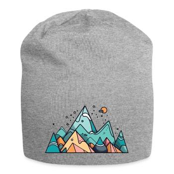 Montagne - Bonnet en jersey - gris chiné - Devant