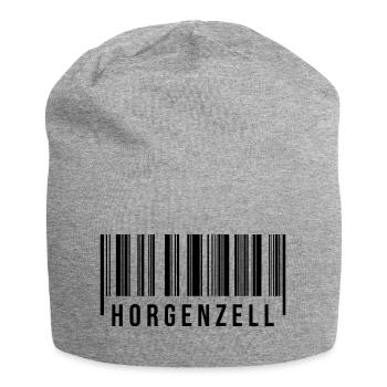 Schwabe Strichcode Horgenzell - Jersey-Beanie - Grau meliert - Vorne