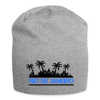 rio de janeiro - Jersey-Beanie - Grau meliert - Vorne