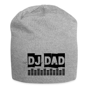 DJ DAD Égaliseur de platine vinyle - Bonnet en jersey - gris chiné - Devant