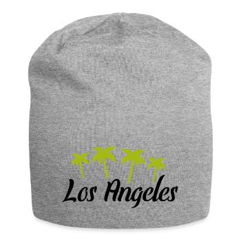 Los Angeles - Bonnet en jersey - gris chiné - Devant