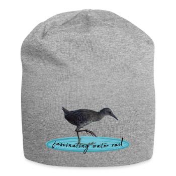 Water Rail - Jersey Beanie - heather grey - Front