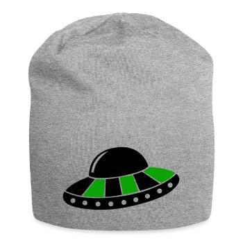 ufo - Jersey-Beanie - Grau meliert - Vorne