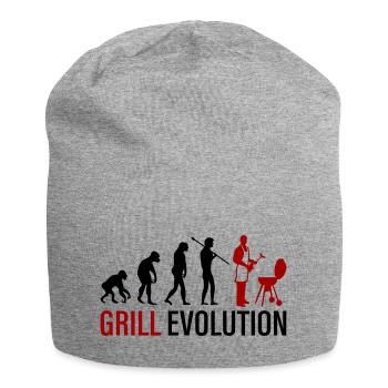 Grill Evolution - Jersey Beanie - heather grey - Front