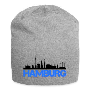 Horizon de Hambourg - Bonnet en jersey - gris chiné - Devant