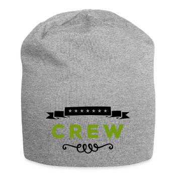 équipage - Bonnet en jersey - gris chiné - Devant