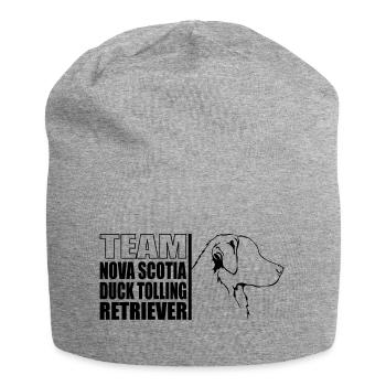 TEAM Nova Scotia Duck Tolling Retriever Wilsigns - Jersey Beanie - heather grey - Front