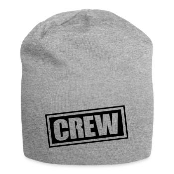 crew - Jersey Beanie - heather grey - Front