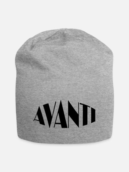 AVANTI - Jersey-Beanie - Grau meliert