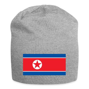 North Korea - Jersey Beanie - heather grey - Front