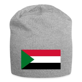 Sudan - Jersey-Beanie - Grau meliert - Vorne