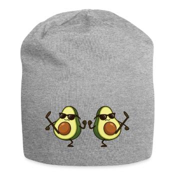 avocado karate 2 - Jersey-Beanie - Grau meliert - Vorne