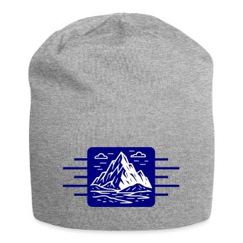Mountains Outdoor - Jersey Beanie - heather grey - Front