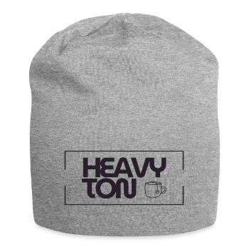 HeavyTon - Jersey Beanie - heather grey - Front