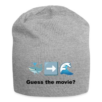 Whale and Dare Sea Adventure Rate mal, welcher Film? - Jersey-Beanie - Grau meliert - Vorne